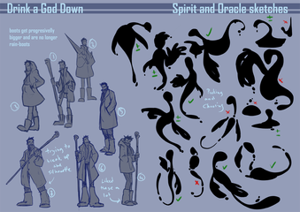 DaGD character and creature designs